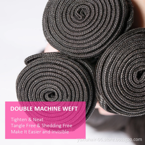 Free Sample Unprocessed Mink Virgin Brazilian  hair bundles Body wave  Cuticle Aligned hair vendor Human hair Extexsion